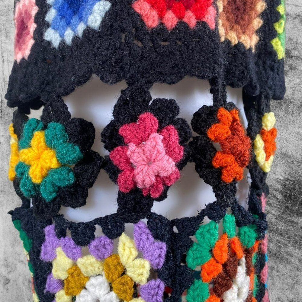 The Series NYC Granny Square Rainbow Dress - Picture 9 of 12